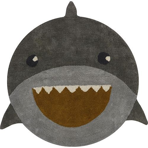 tapis petit vloerkleed haai - Ø110 cm 