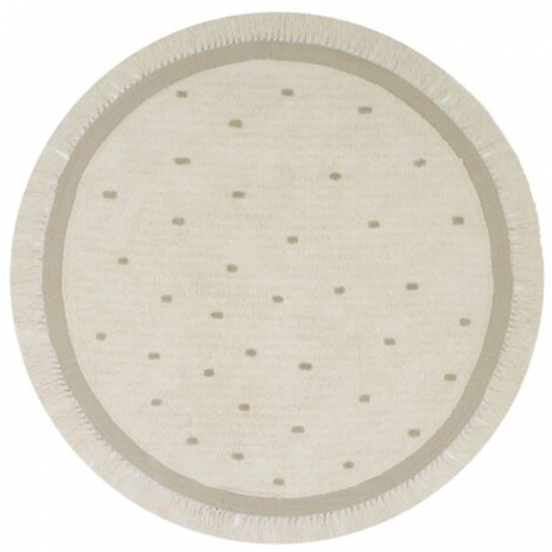 tapis petit vloerkleed puck - dots - Ø 130 cm