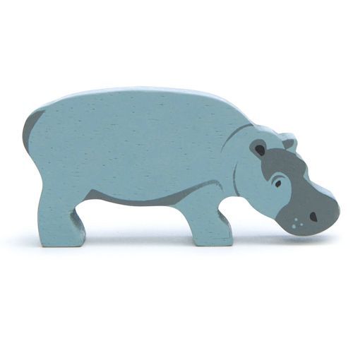 tender leaf toys nijlpaard - 5 cm