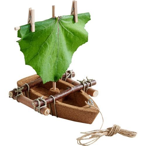 haba terra kids - bouwpakket kurken boot