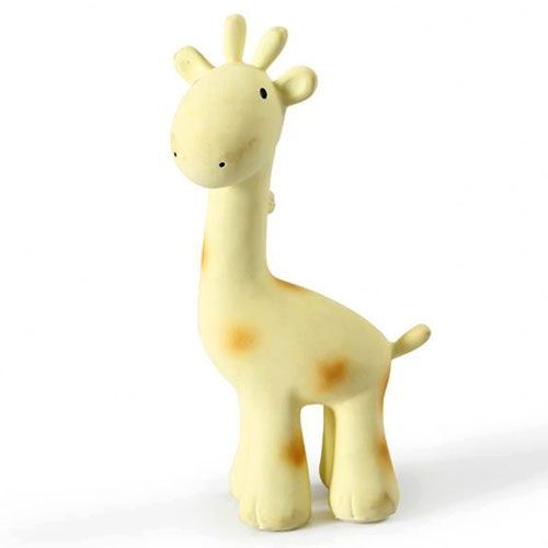 tikiri bijt- & badspeelgoed met rammelaar giraf