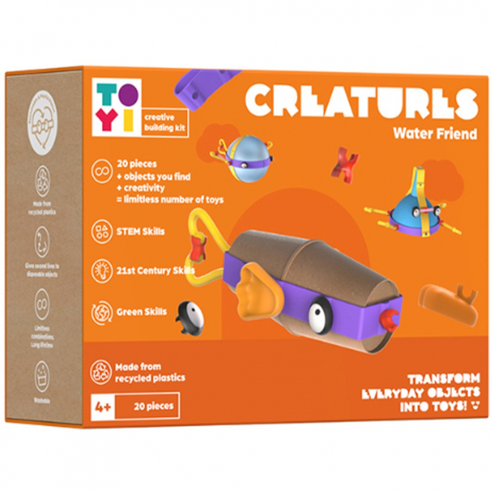 toyi creatures bouwpakket water friend