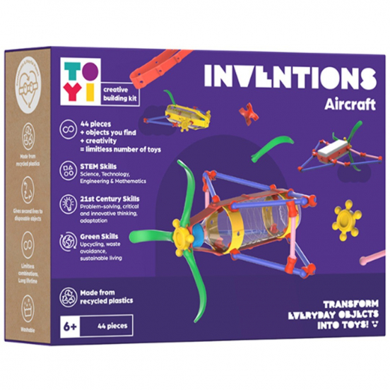 toyi inventions bouwpakket aicraft