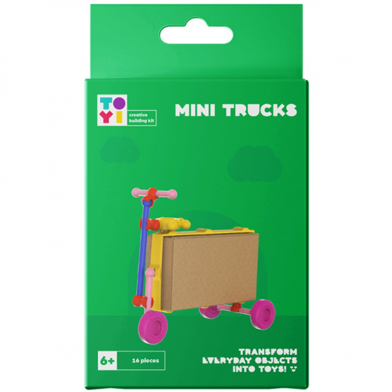 toyi knutselset mini trucks