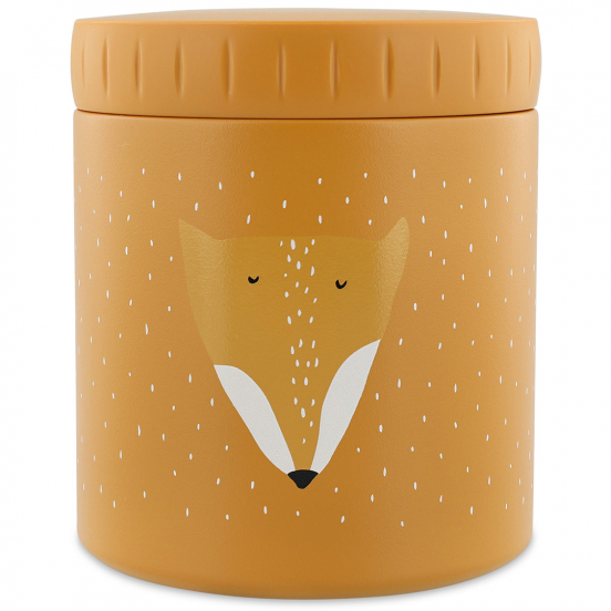 trixie geïsoleerde voedselpot mr. fox - 500 ml