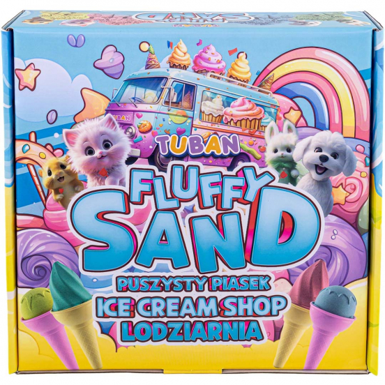 tuban kinetisch zand fluffy - ijssalon