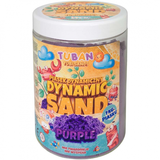 tuban kinetisch zand paars - 1 kg