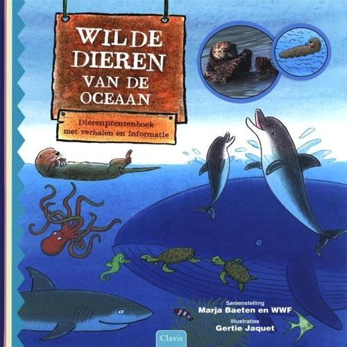 uitgeverij clavis wilde dieren van de oceaan