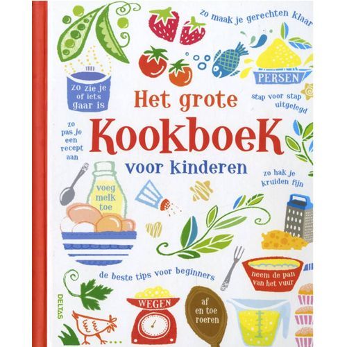 uitgeverij deltas het grote kookboek voor kinderen