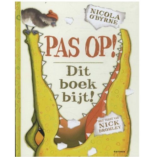 uitgeverij gottmer kartonboekje pas op! dit boek bijt!