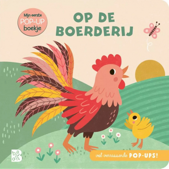 uitgeverij ballon mijn eerste pop-upboekje - op de boerderij