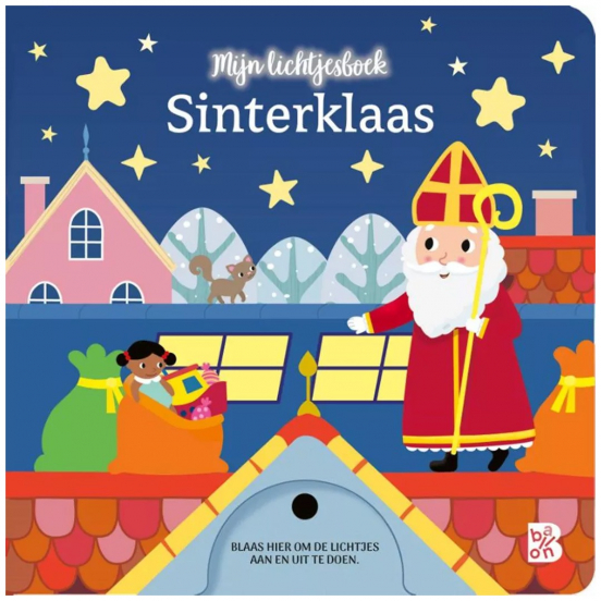 uitgeverij ballon mijn lichtjesboek: sinterklaas