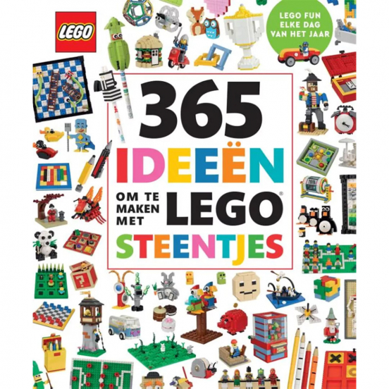 uitgeverij big balloon 365 ideeën om te maken met LEGO steentjes