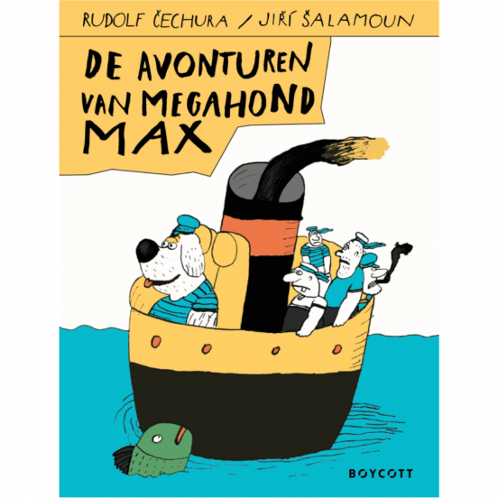 uitgeverij boycott de avonturen van megahond max