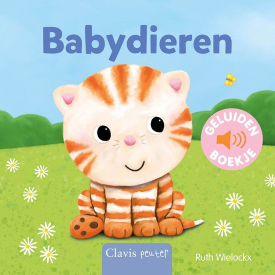 uitgeverij clavis geluidenboekje babydieren