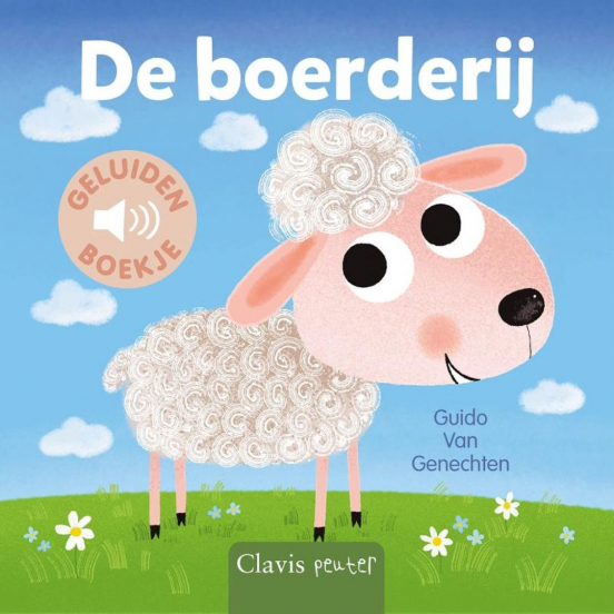 uitgeverij clavis geluidenboekje de boerderij