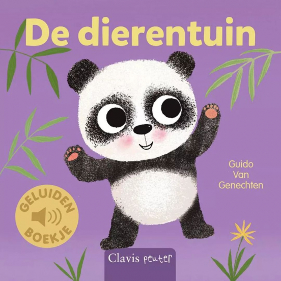 uitgeverij clavis geluidenboekje de dierentuin