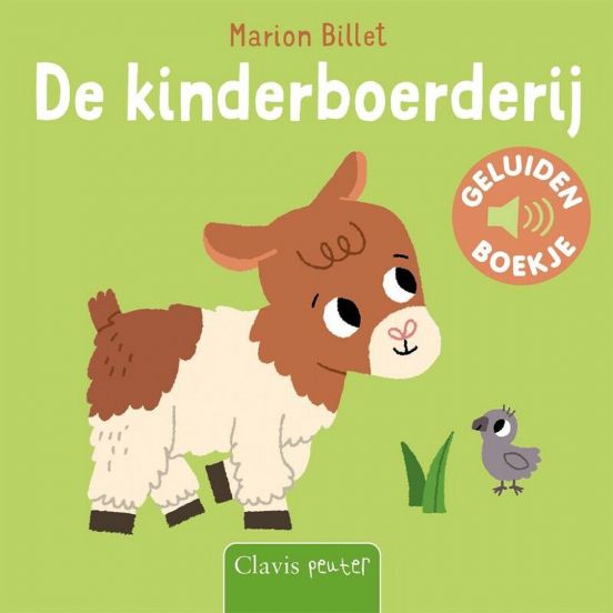 uitgeverij clavis geluidenboekje de kinderboerderij