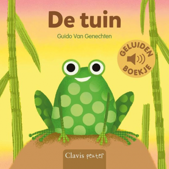 uitgeverij clavis geluidenboekje de tuin