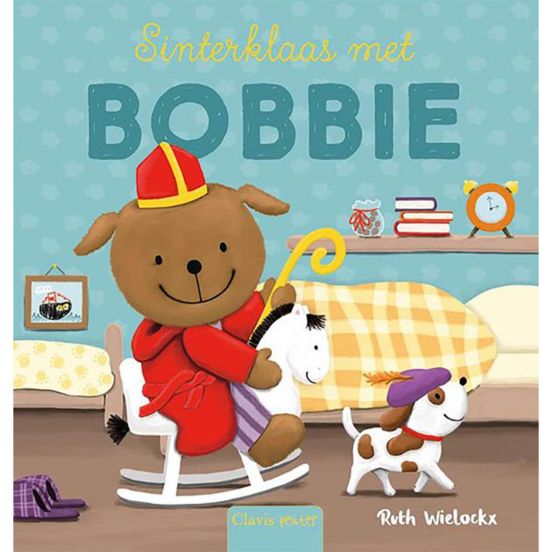 uitgeverij clavis kartonboek sinterklaas met bobbie