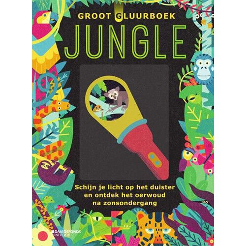uitgeverij davidsfonds groot gluurboek - jungle