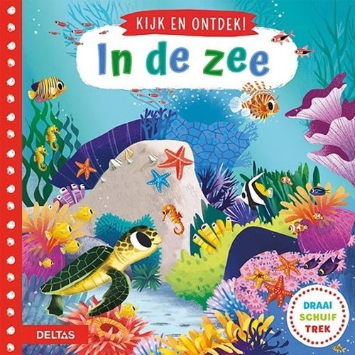 uitgeverij deltas kijk en ontdek! - in de zee