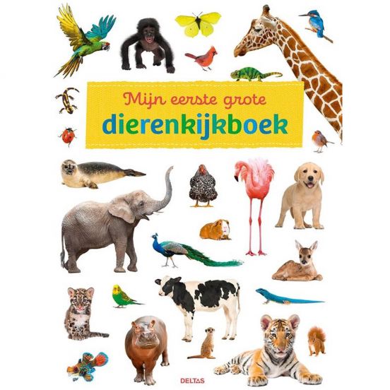 uitgeverij deltas mijn eerste grote dierenkijkboek