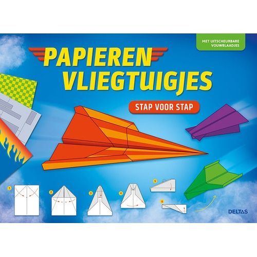 uitgeverij deltas papieren vliegtuigjes stap voor stap