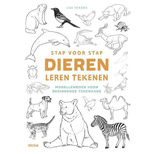 uitgeverij deltas stap voor stap dieren leren tekenen