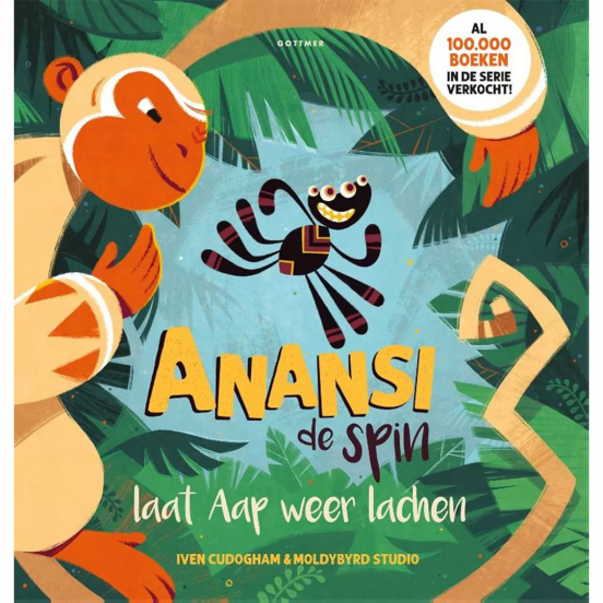 uitgeverij gottmer anansi de spin laat aap weer lachen