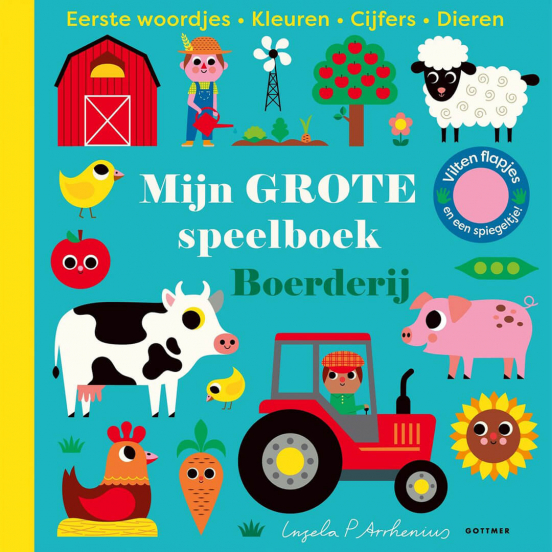 uitgeverij gottmer flapjesboek mijn grote speelboek boerderij