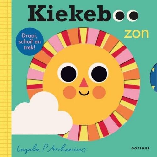 uitgeverij gottmer kartonboek kiekeboe zon