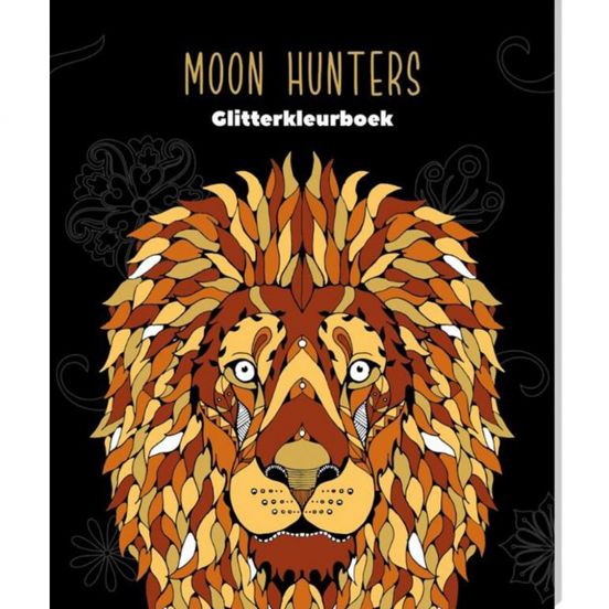 uitgeverij interstat glitterkleurboek moon hunters