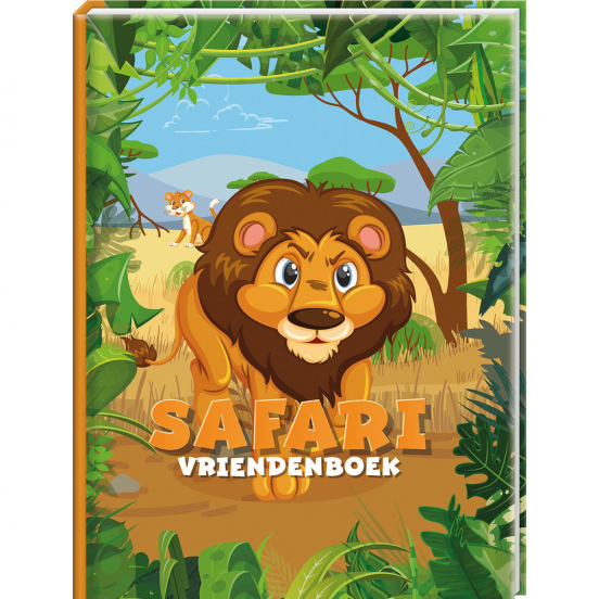 uitgeverij interstat vriendenboek safari