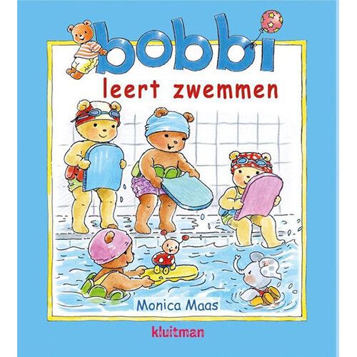 uitgeverij kluitman bobbi leert zwemmen