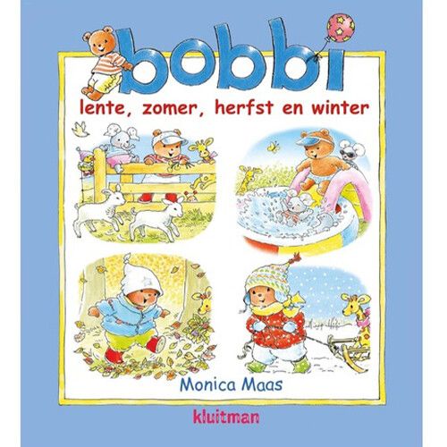 uitgeverij kluitman bobbi lente, zomer, herfst en winter