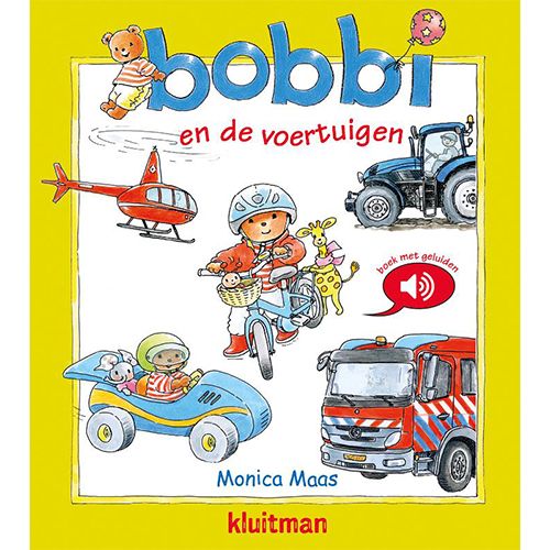 uitgeverij kluitman geluidenboek bobbi en de voertuigen
