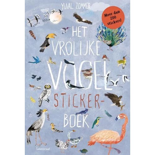 uitgeverij lemniscaat het vrolijke vogel stickerboek