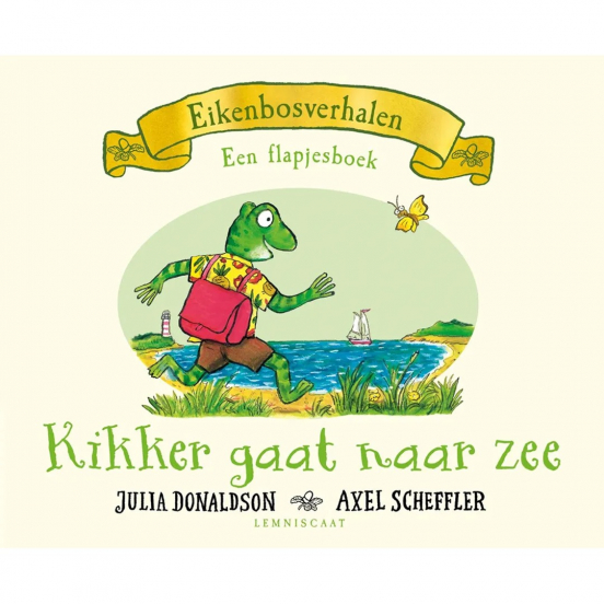 uitgeverij lemniscaat kartonboek kikker gaat naar zee