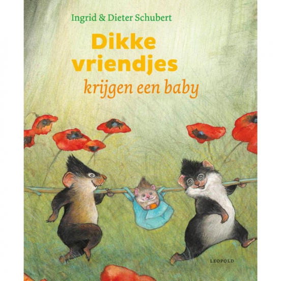 uitgeverij leopold dikke vriendjes krijgen een baby