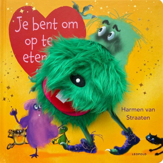 uitgeverij leopold handpopboek je bent om op te eten!