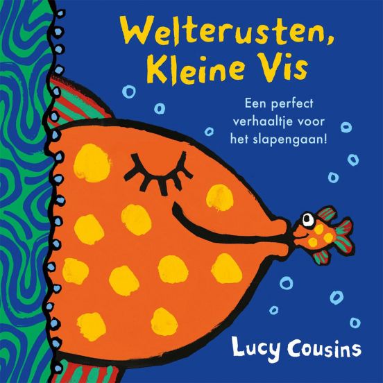 uitgeverij leopold kartonboek welterusten, kleine vis