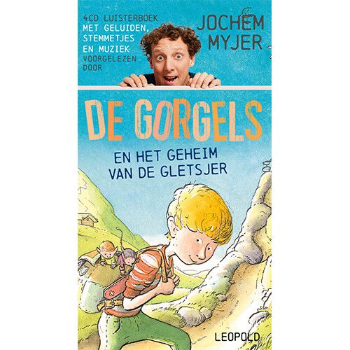 uitgeverij leopold luisterboek de gorgels en het geheim van de gletsjer