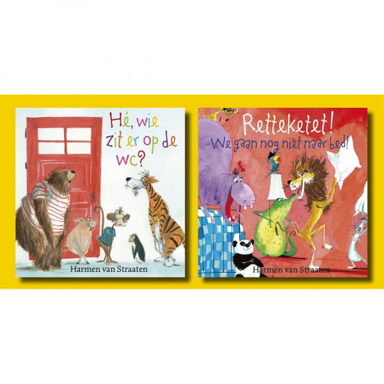 uitgeverij leopold uitdeelboekjes retteketet & hé, wie zit er op de wc? - 10st