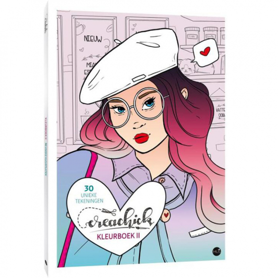 uitgeverij mus kleurboek creachick 2