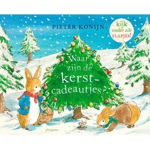 uitgeverij ploegsma pieter konijn - waar zijn de kerstcadeautjes?