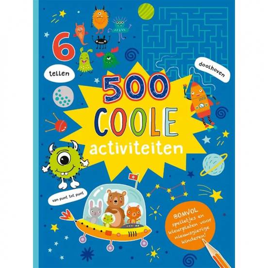 uitgeverij rebo activiteitenboek 500 coole activiteiten