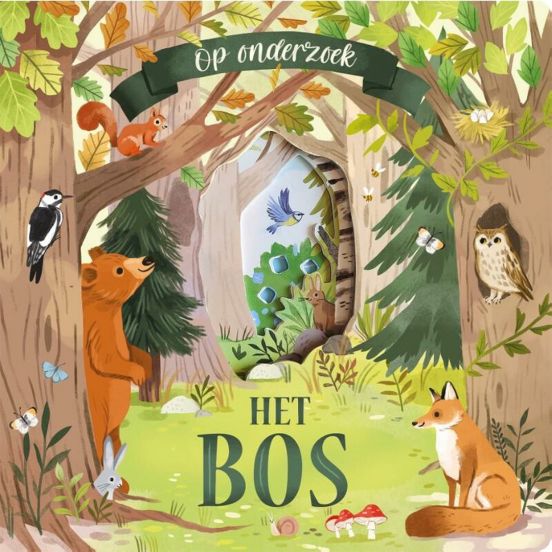 uitgeverij rebo flapjesboek het bos