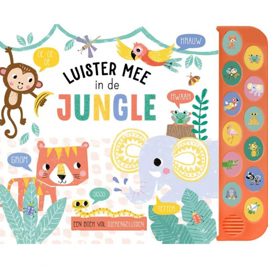 uitgeverij rebo geluidenboek luister mee in de jungle