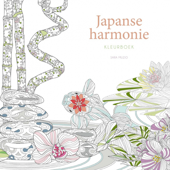 uitgeverij rebo kleurboek japanse harmonie